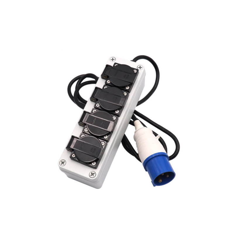 移動四插壁掛式配電箱